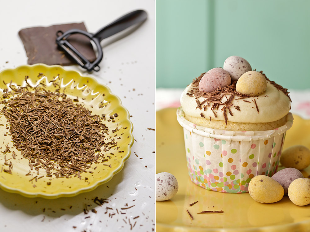 Receta de cupcakes con huevos de Pascua 8