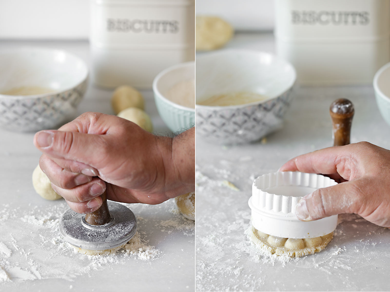 Receta galletas de cítricos con sellos