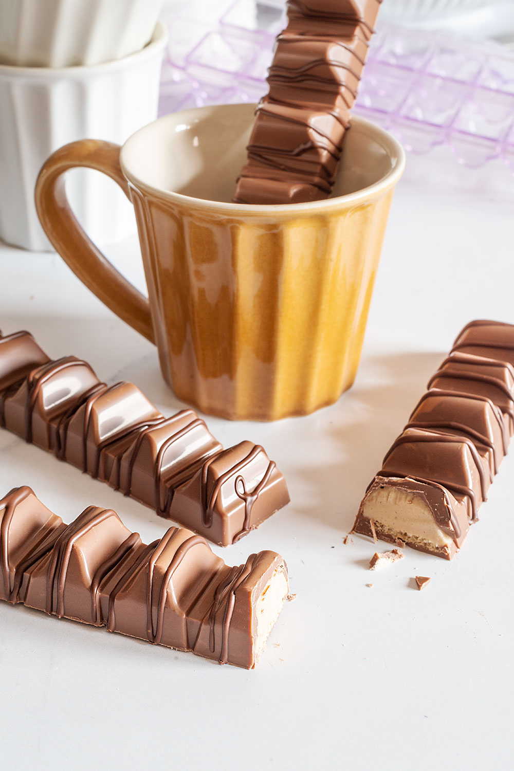 receta barritas kinder bueno