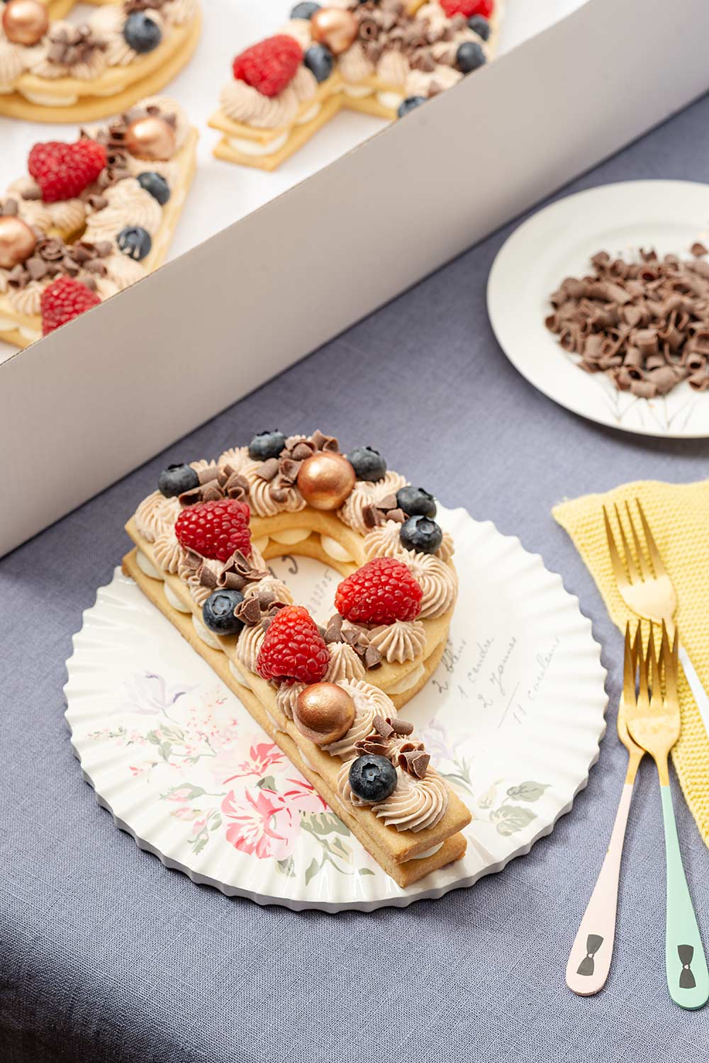 receta tarta letras papa