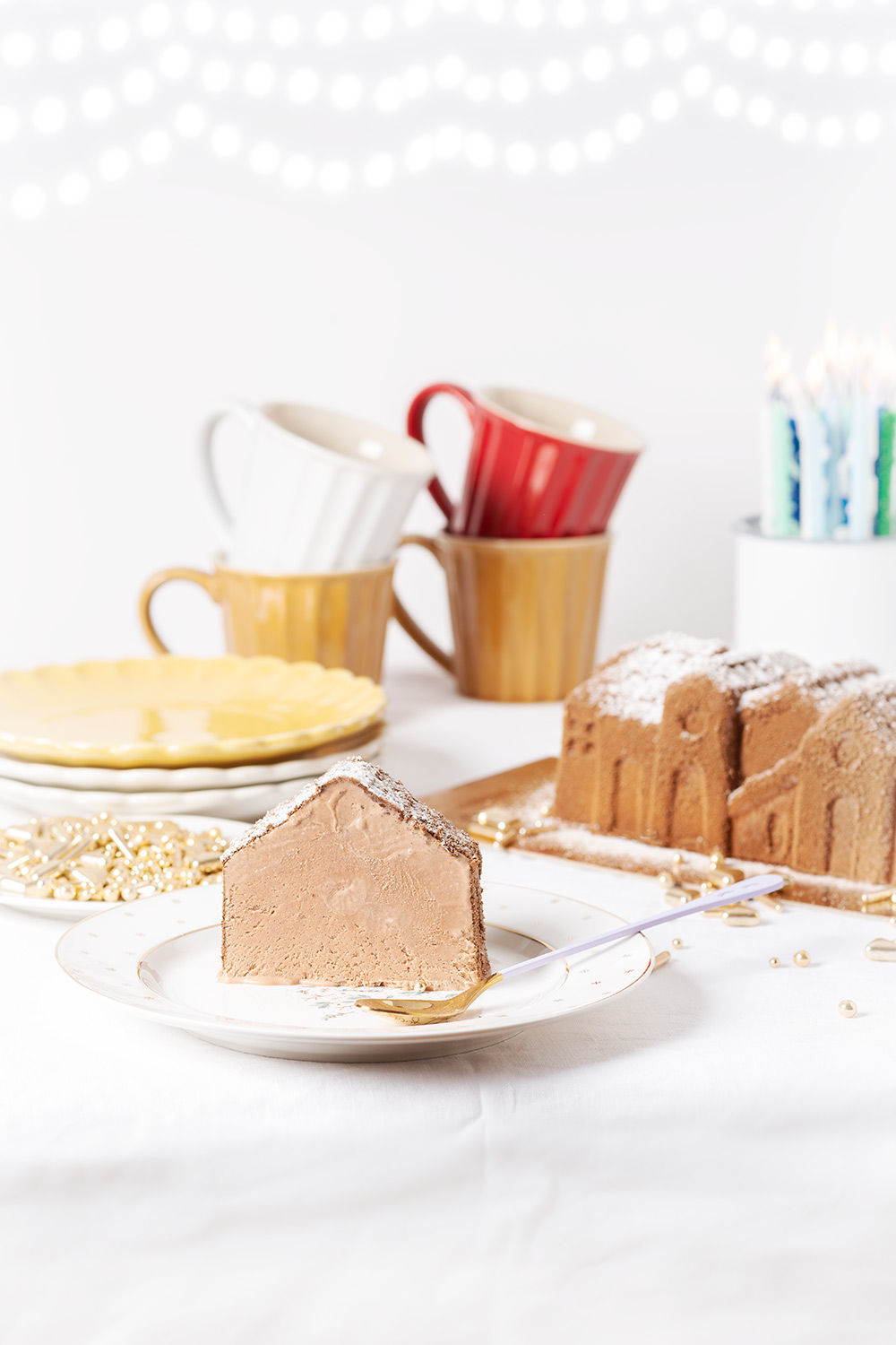receta pueblo navidad mousse chocolate