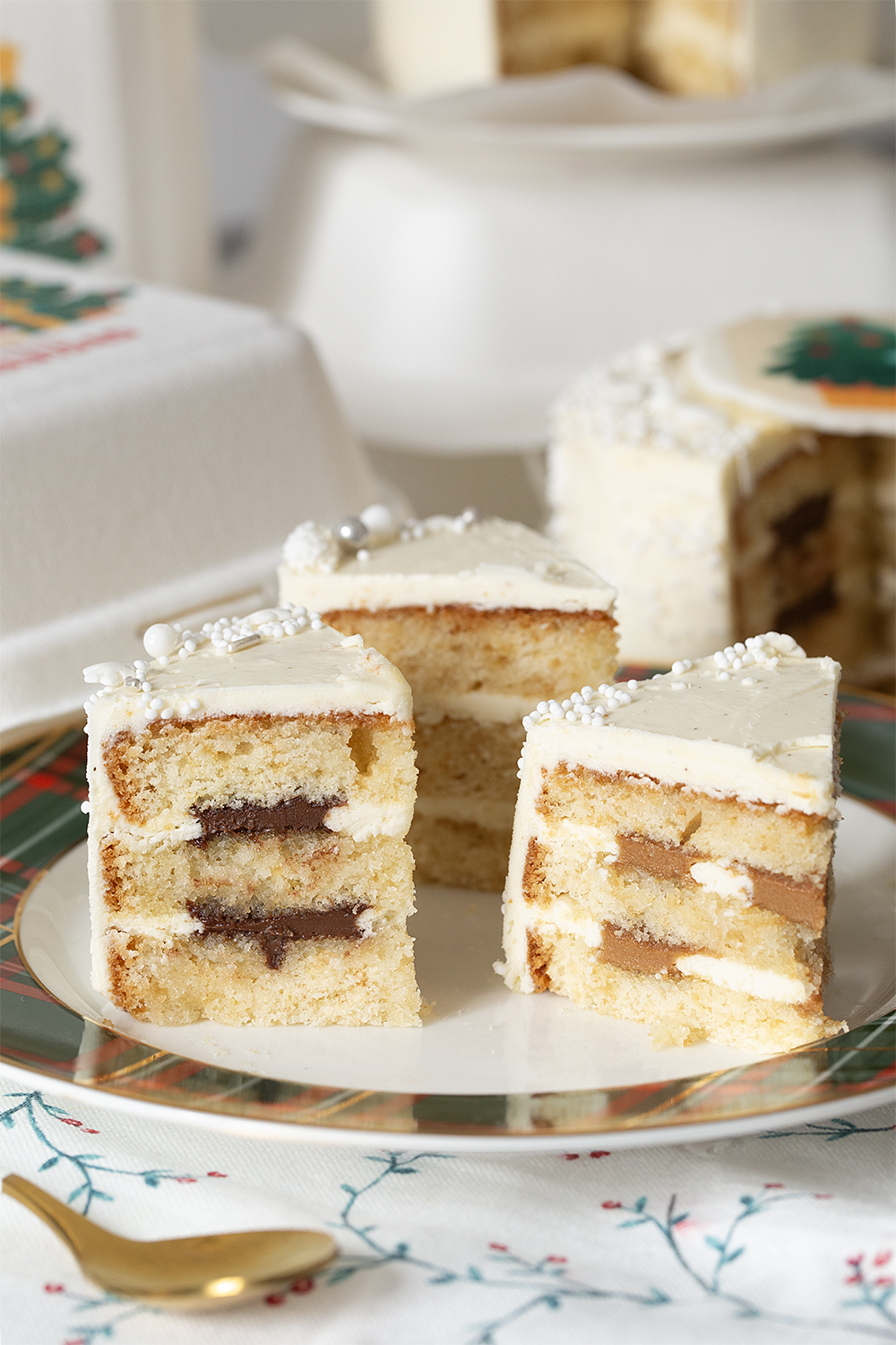 Receta 3 tartas Bento box para Navidad