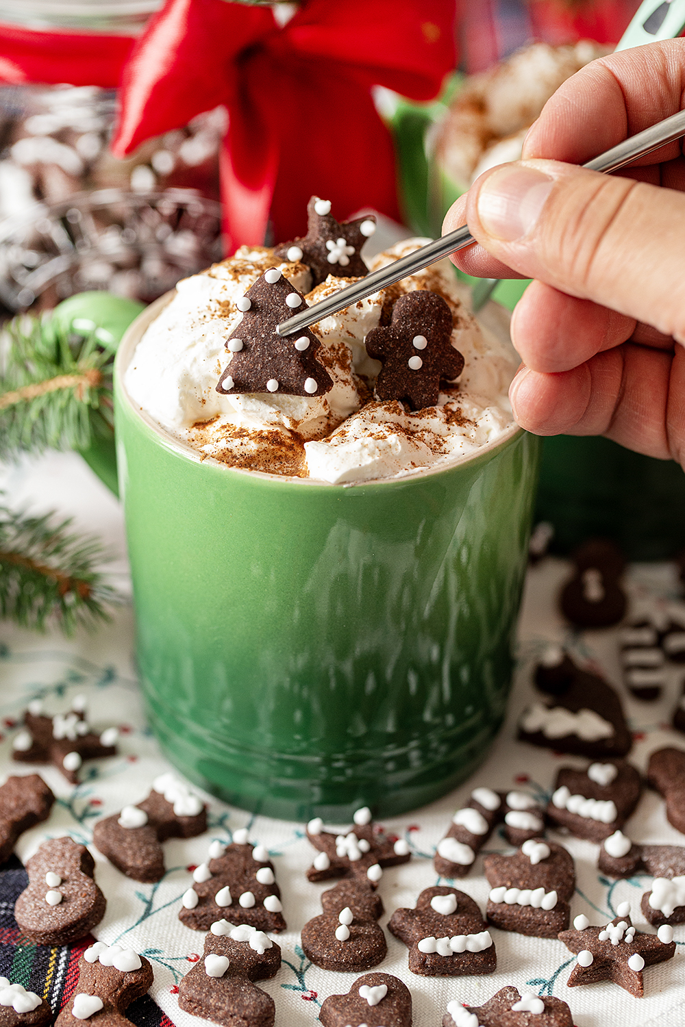 Receta galletas de chocolate para Navidad