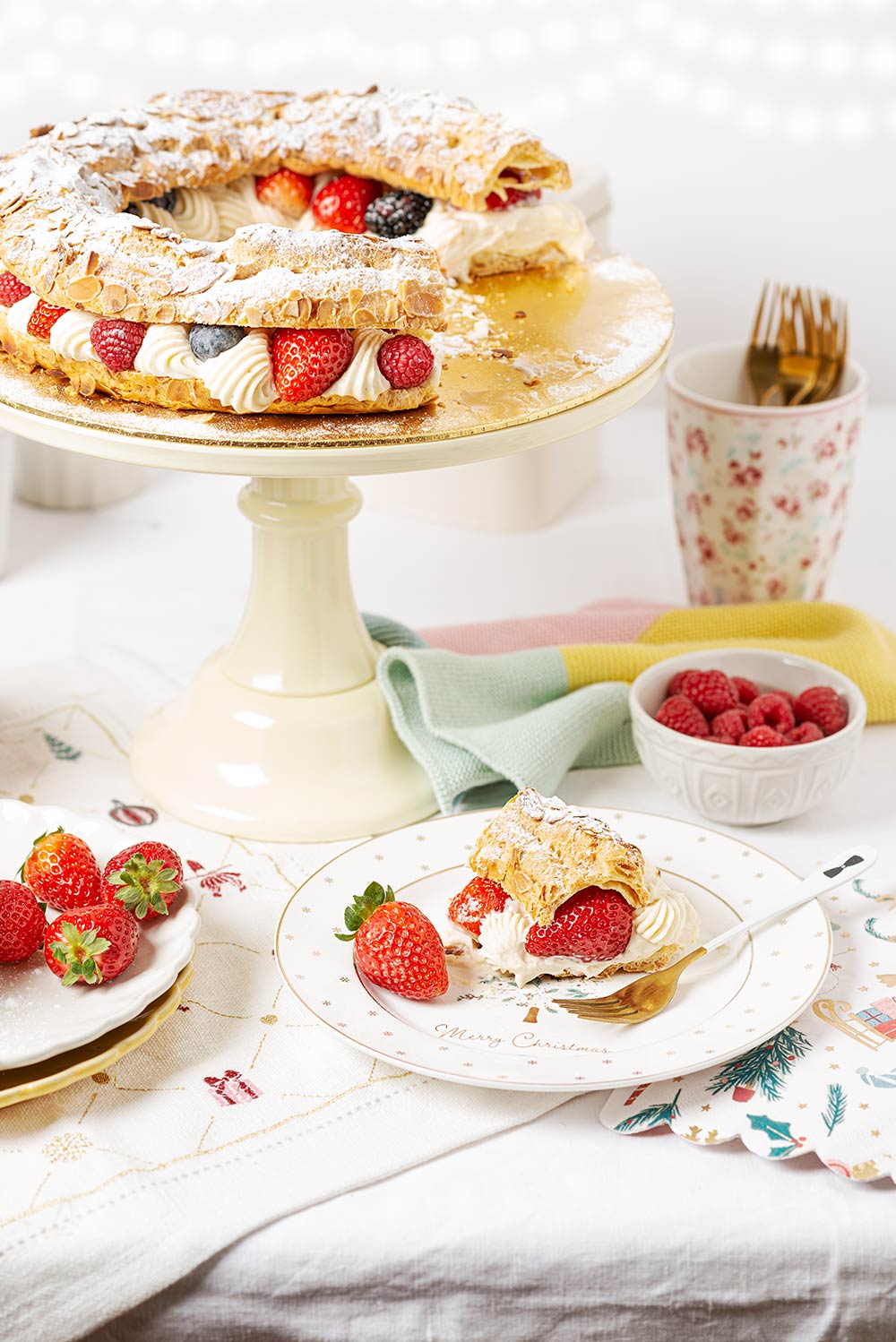 receta paris brest navidad