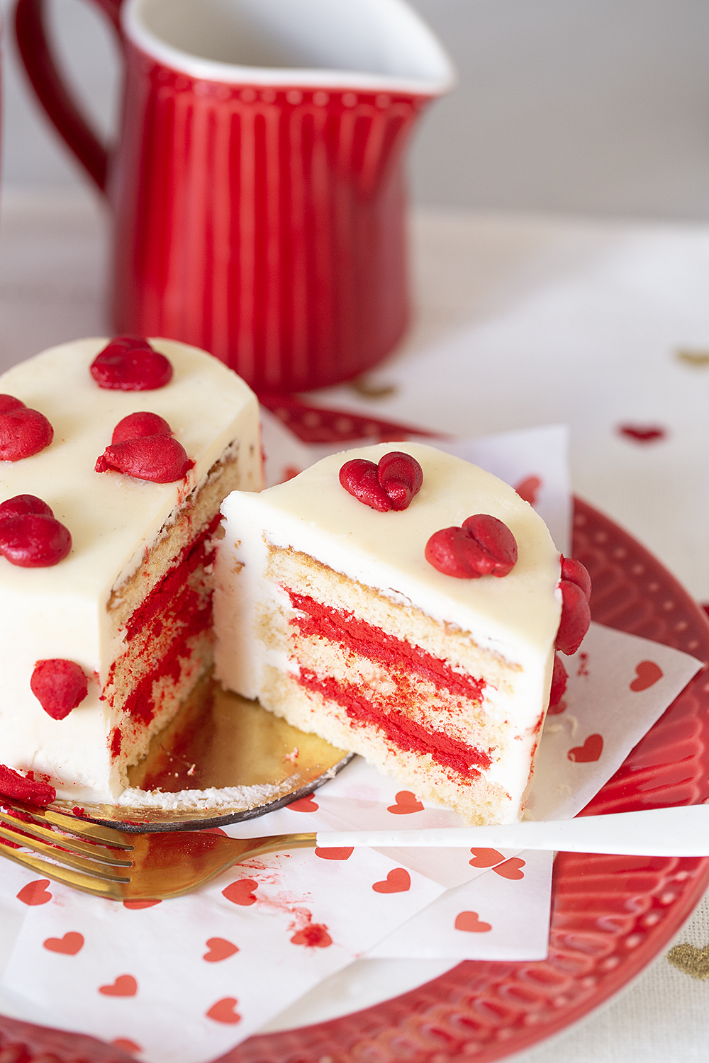 Bento cake para San Valentín